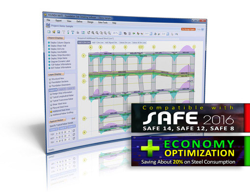 FOUNDA MATE Foundation Slab Detailing Software